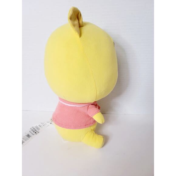 Disney Parks Winnie the Pooh Plush Sitting Stuffed Animal Pink Corduroy Shirt - Picture 4 of 5